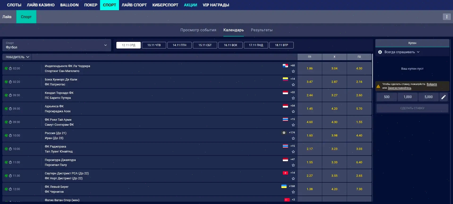 Мобильная версия казино Ф1